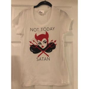 Not Today Satan tee!